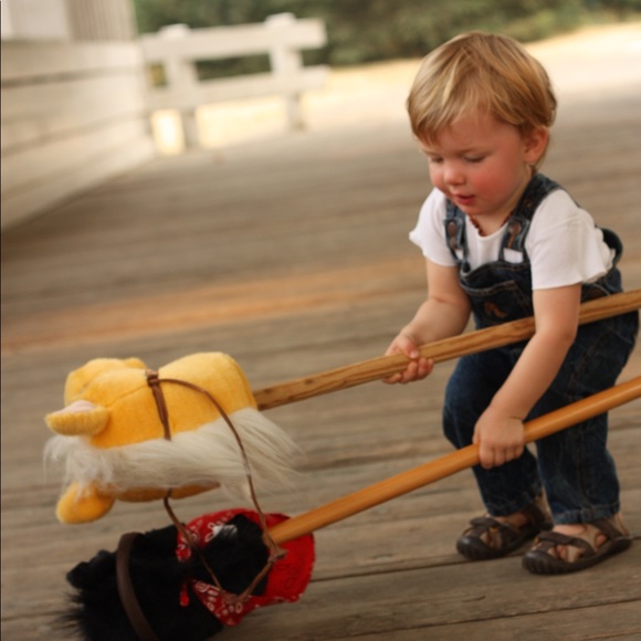 Wrangler Denim Over-alls for Baby/Toddler & Breyer Horse Set - Picture 7 of 8